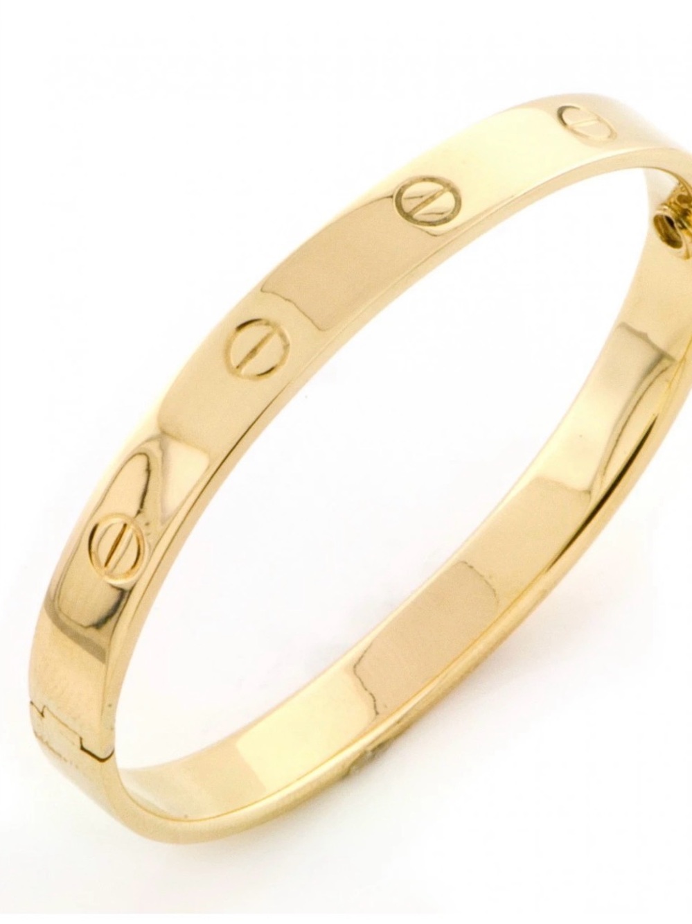 Yellow Gold - Stainless Steel Vikings Bracelet With Romanic Numerals
